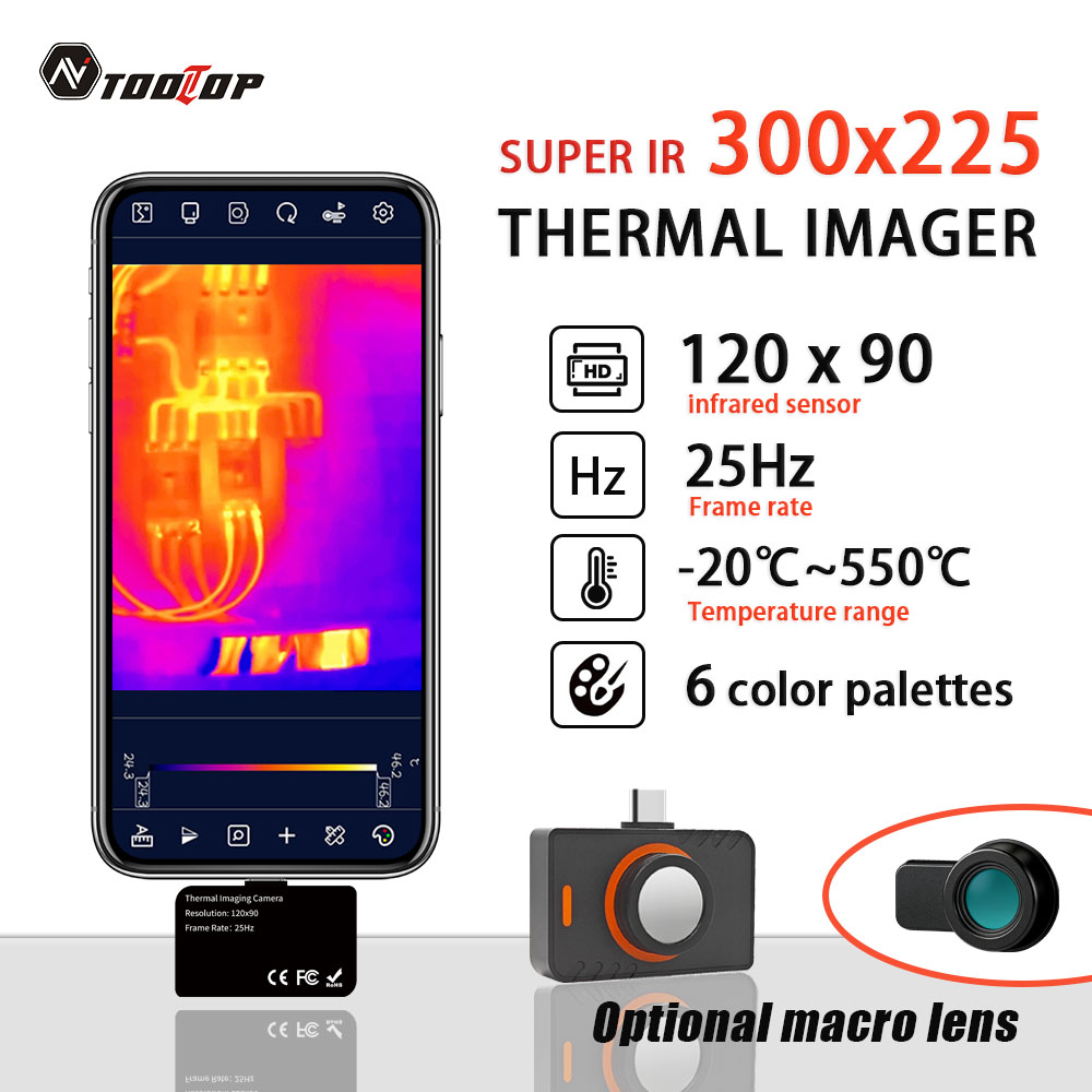 Thermal Imaging Camera Pcb Repair - كاميرا حرارية TOOLTOP T5 Super IR