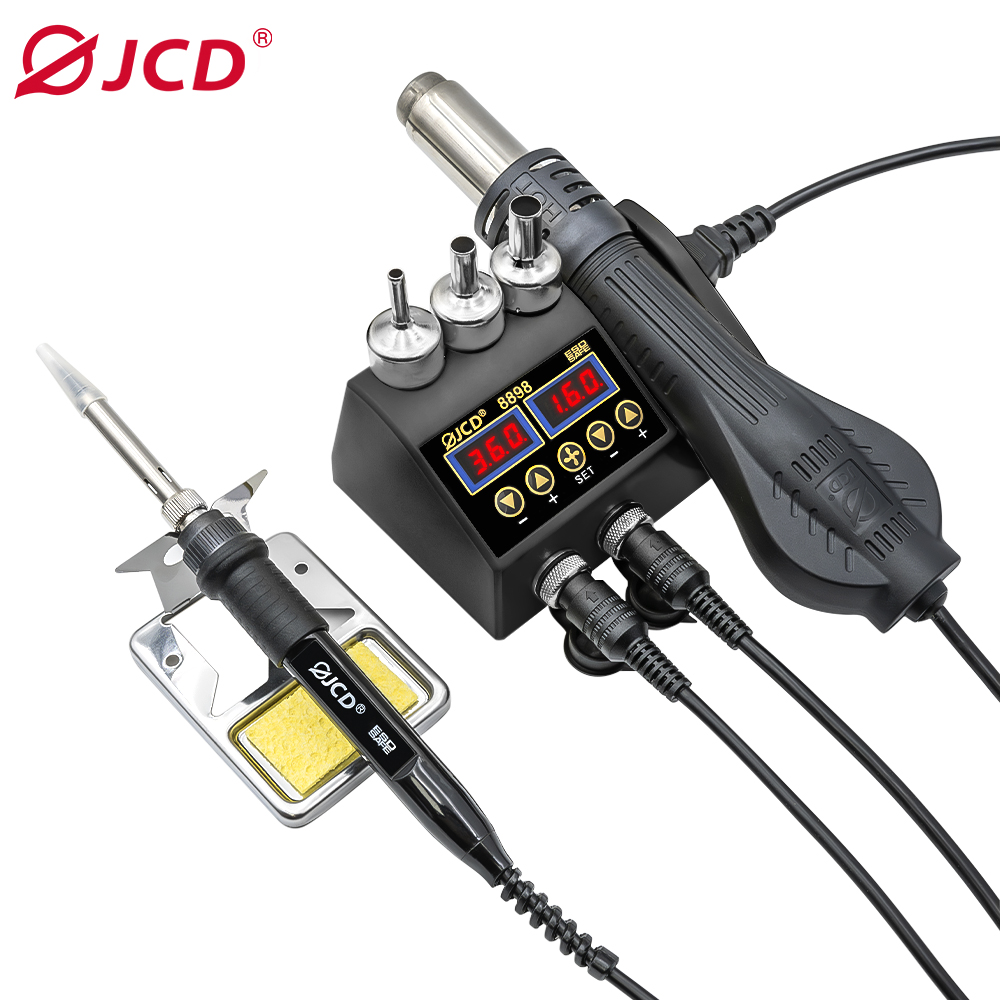 2 In 1 Soldering Rework Station 750W - JCD 2 في 1 750 واط