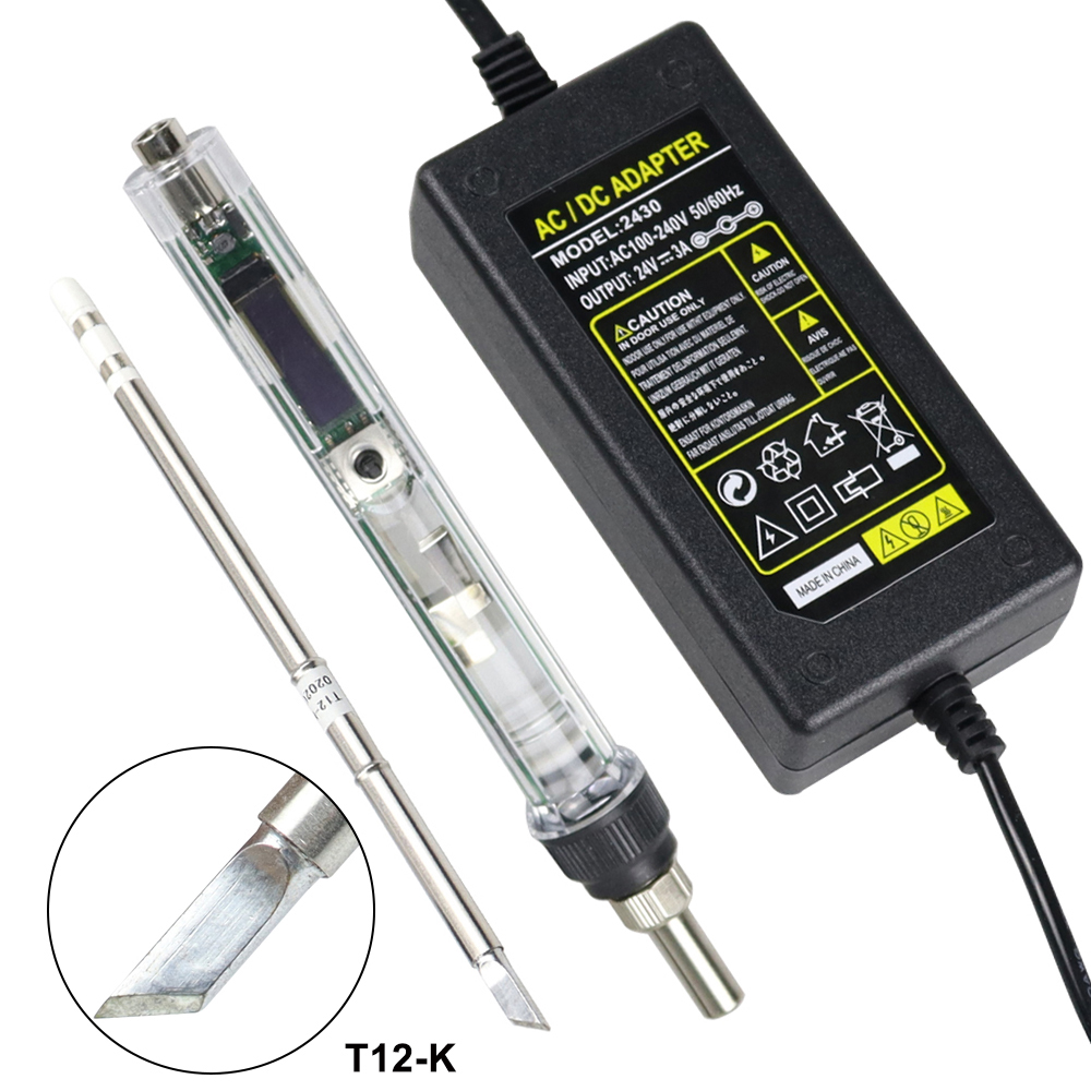 T12 Soldering Station Oled - T12 سبيكة لحام كهربائي عدة تيار
