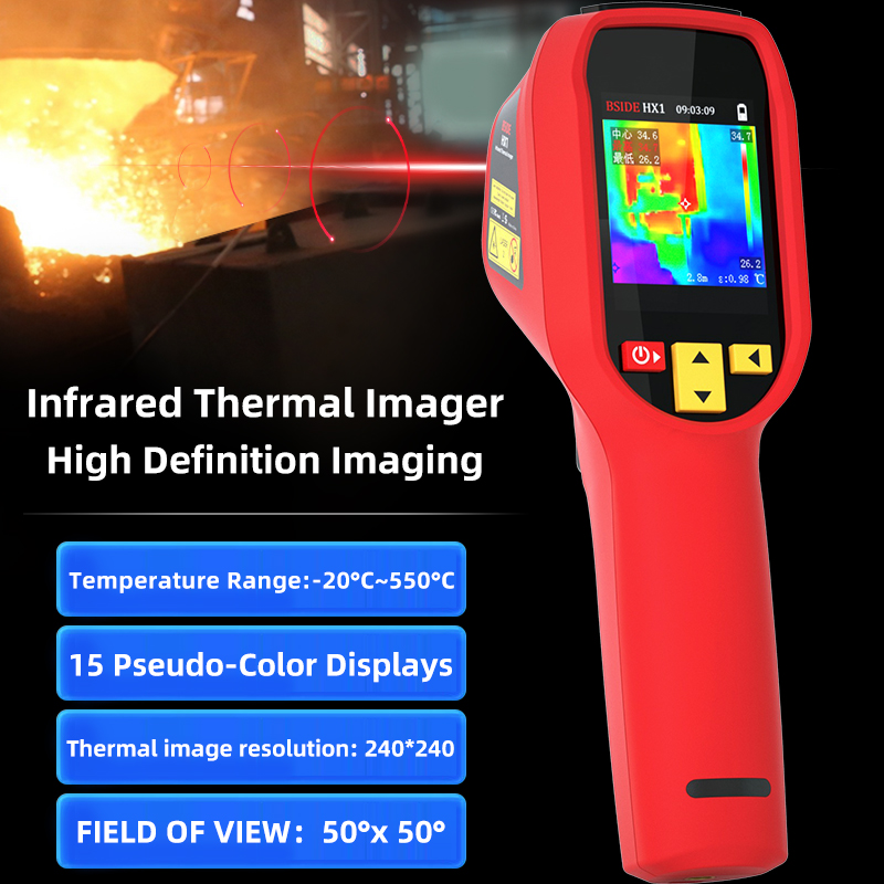 Thermal Imaging Camera Pcb Repair - كاميرا تصوير حراري HX1 بدقة 240×240،