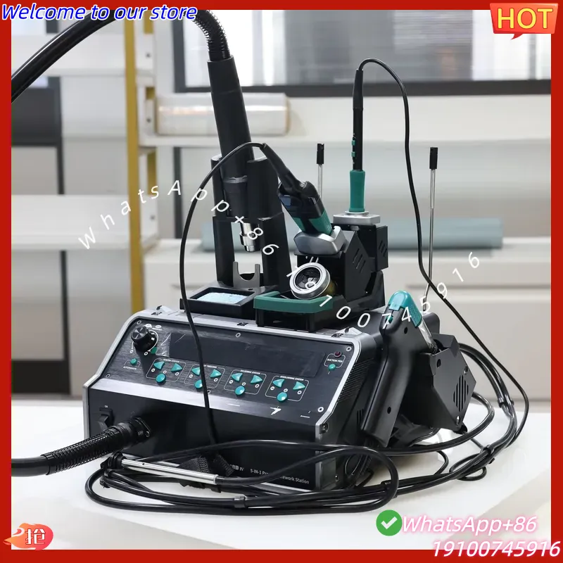 Desoldering Pump Electric Vacuum Station - محطة لحام YIHUA-948D IV 5 في