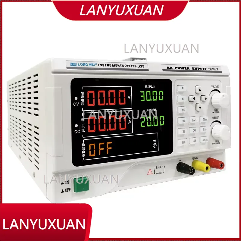 High Precision Dc Power Supply 30V 10A - مزود طاقة تيار مستمر قابل للبرمجة
