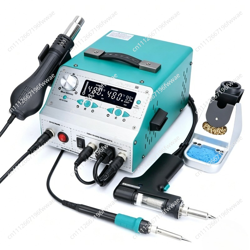 Desoldering Pump Electric Vacuum Station - مسدس إزالة اللحام الكهربائي الأوتوماتيكي بقوة