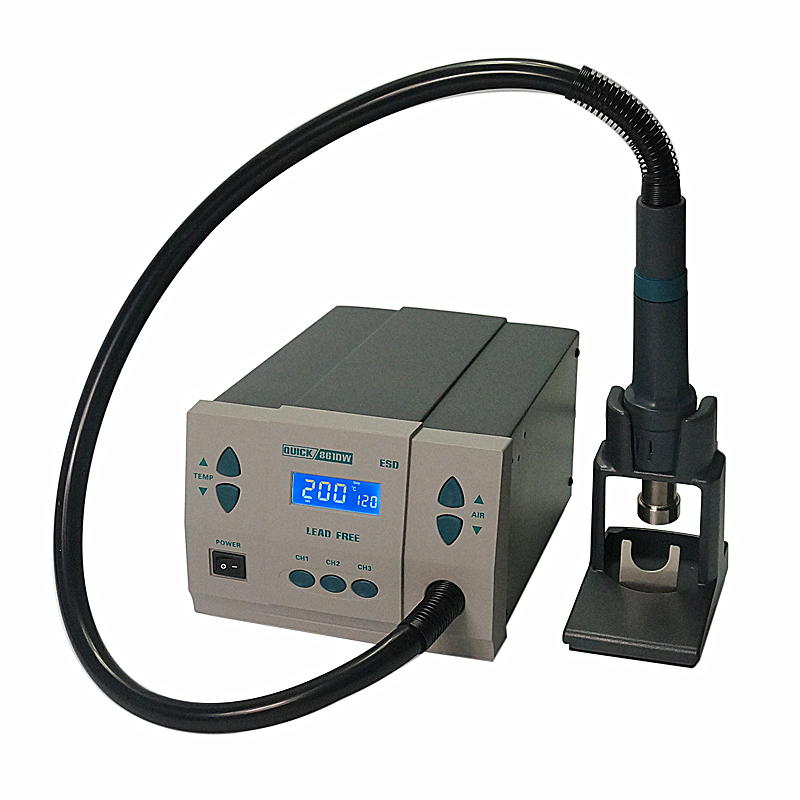 Hot Air Rework Station 861Dw - محطة لحام بالهواء الساخن QUICK 861DW،