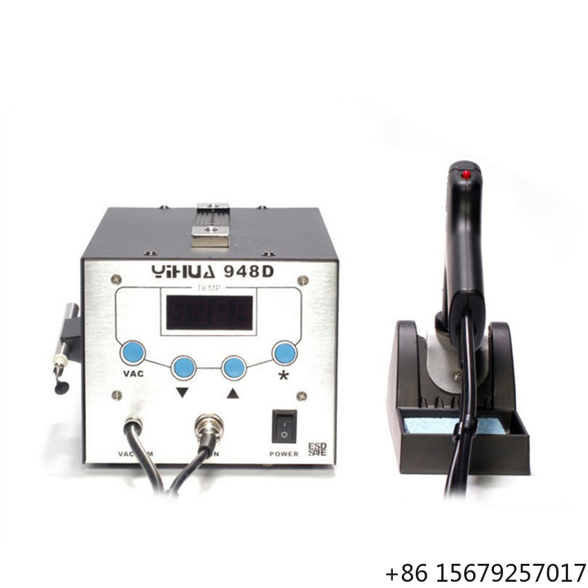 Desoldering Pump Electric Vacuum Station - 948D جهاز شفط لحام ذكي عالي