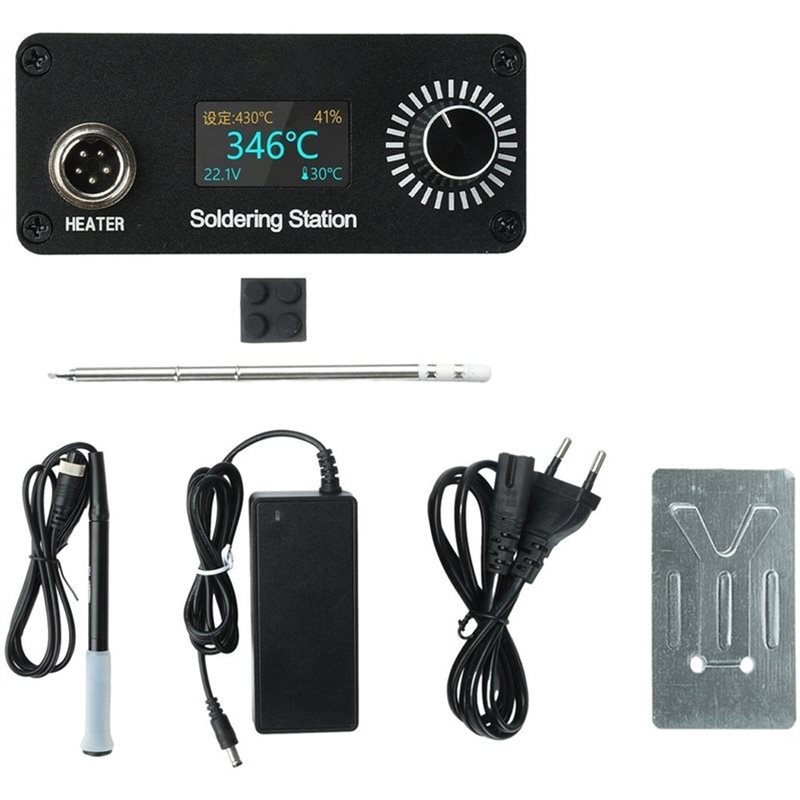 T12 Soldering Station Oled - محطة لحام محمولة B23B T12 للإصلاح