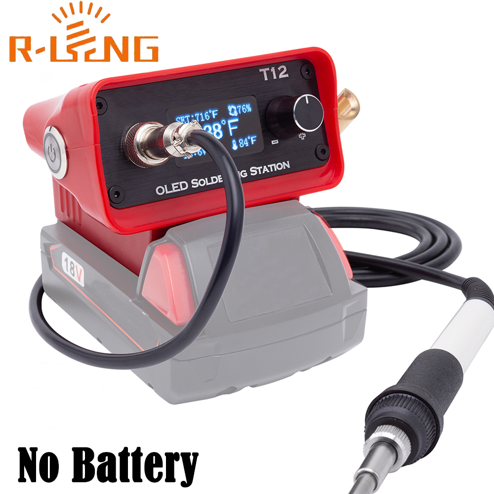 T12 Soldering Station Oled - OLED T12 محطة لحام الحديد محطة
