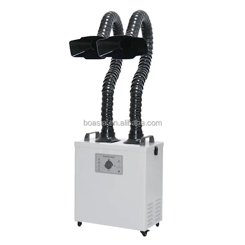 Fume Extractor Soldering Dual Arm - جهاز تنقية الهواء بوستا سموك بذراعين