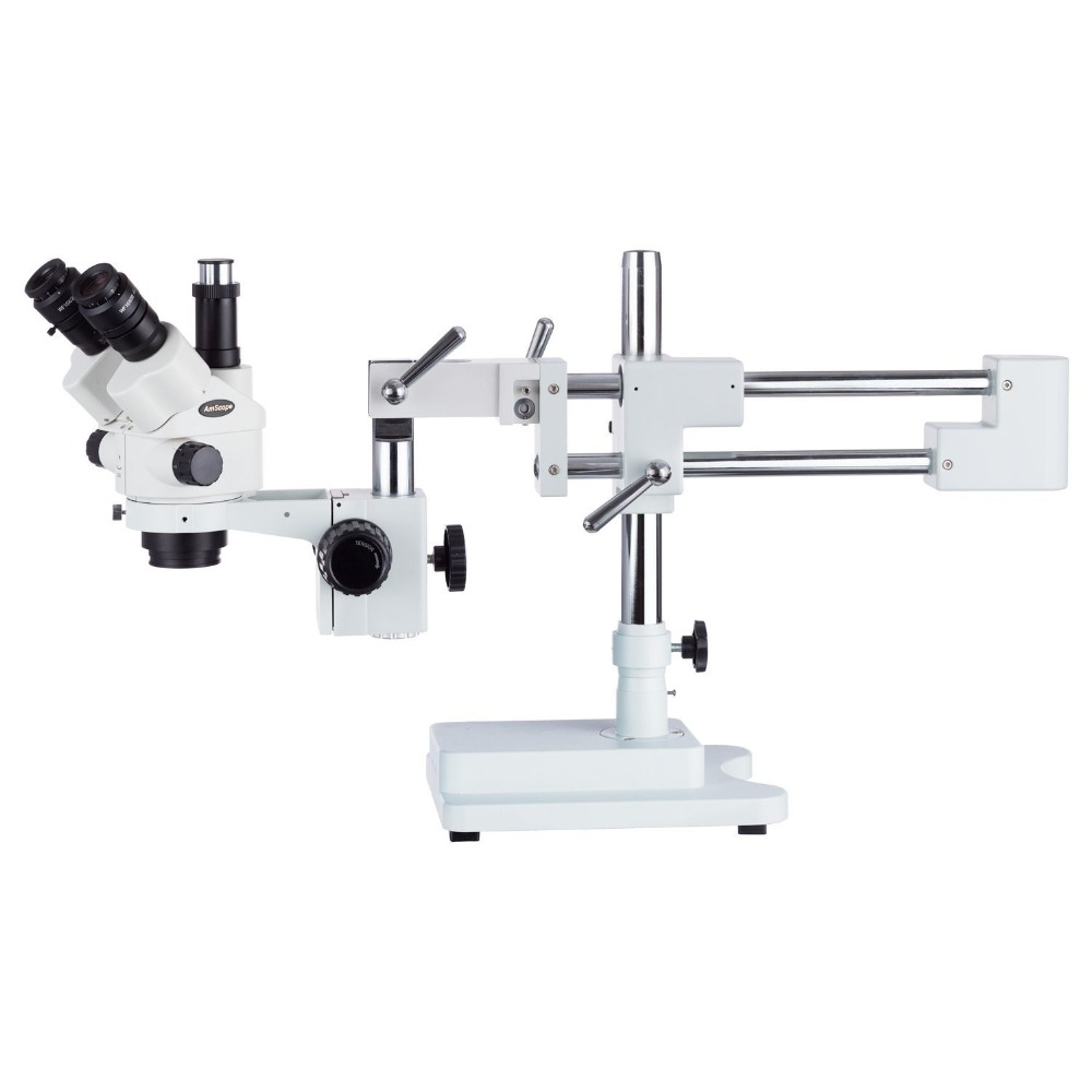 Trinocular Stereo Microscope 7X-45X - مجهر ستيريو ثلاثي العدسات من سلسلة