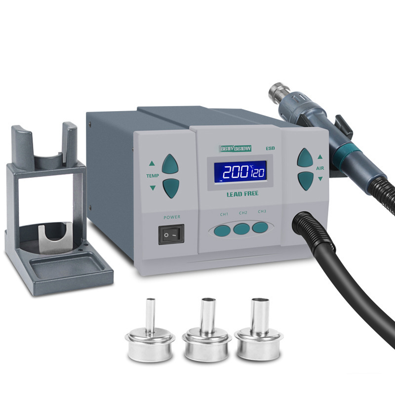 Hot Air Rework Station 861Dw - 1000W220/110 فولت 861DW HeatGun محطة لحام