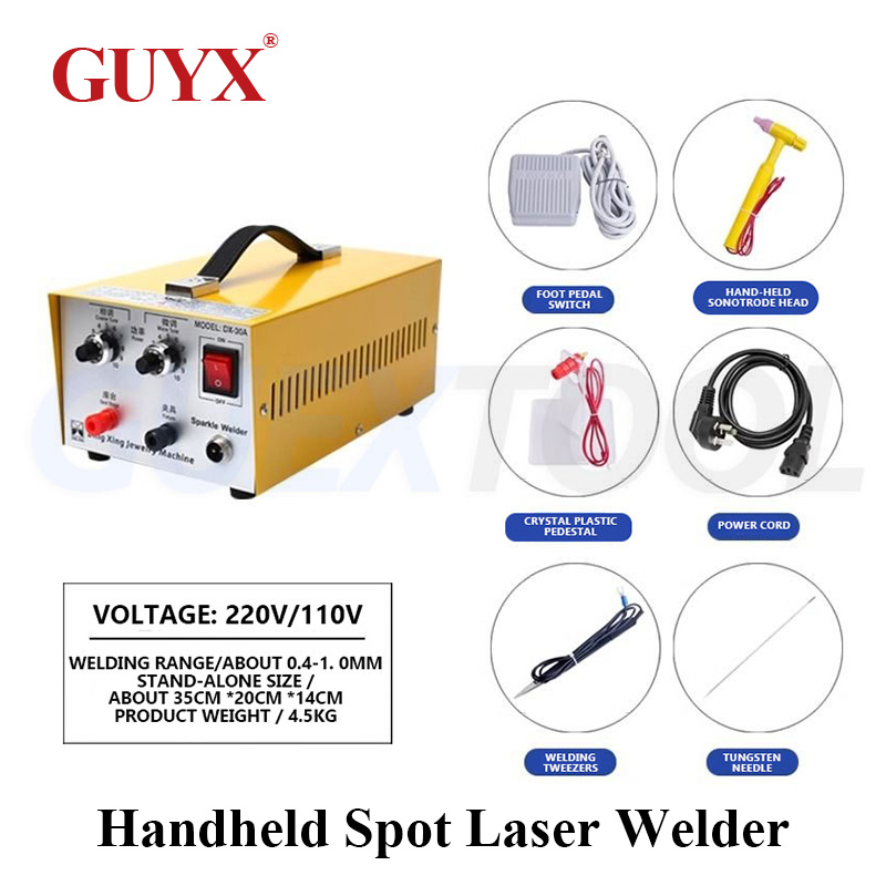 Laser Soldering Machine Handheld - اليدوية الليزر بقعة لحام,نبض شرارة بقعة