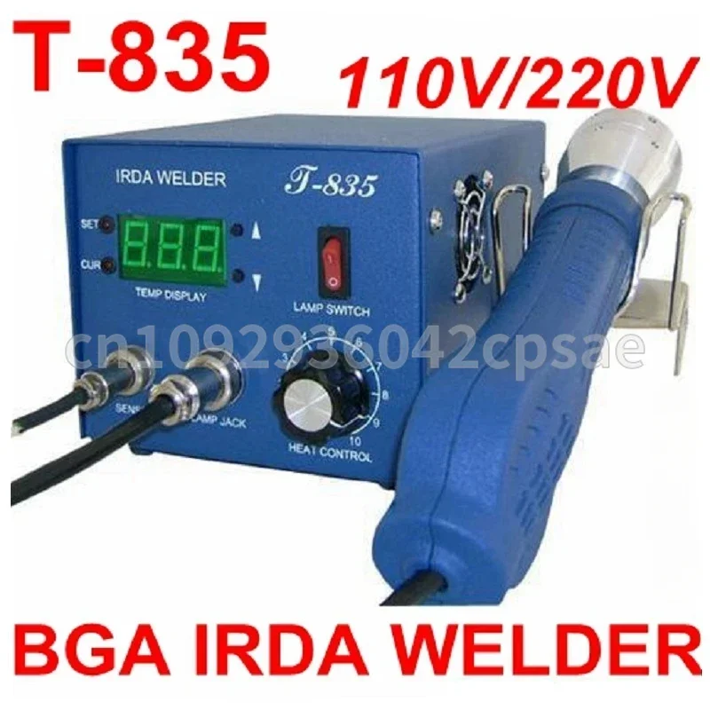 Infrared Bga Rework Station - الأصلي PUHUI T-835 بغا IRDA لحام