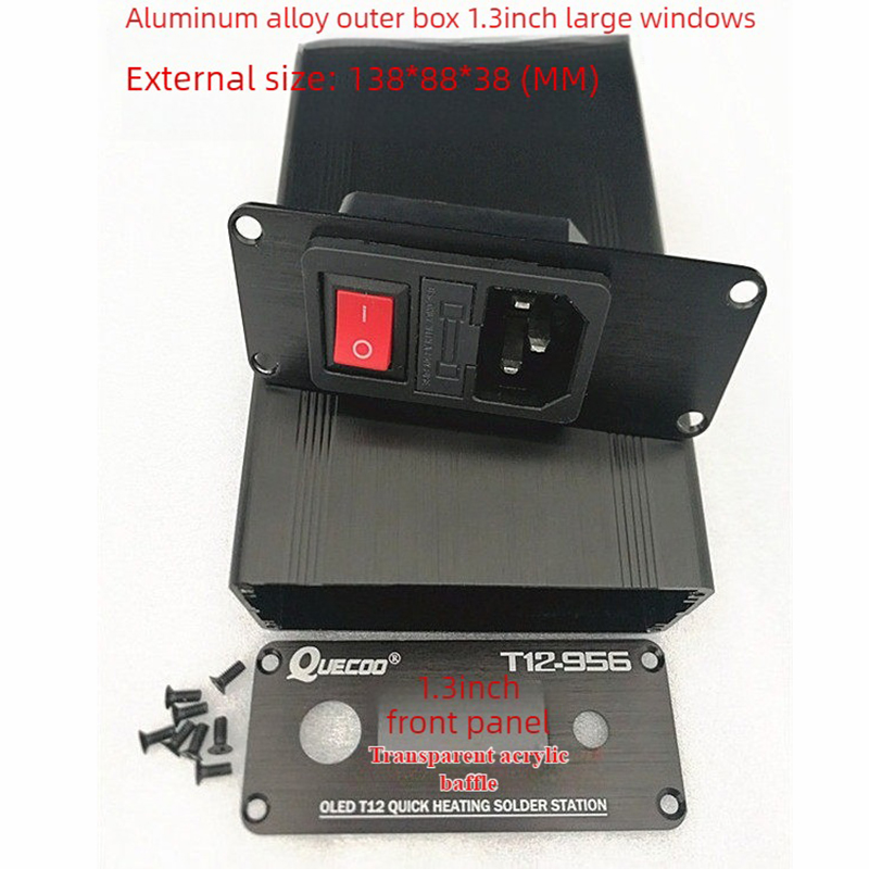 لوحة تحكم لمحطة لحام DIY مع شا - مراجعة T12 Soldering Station Oled وسعره