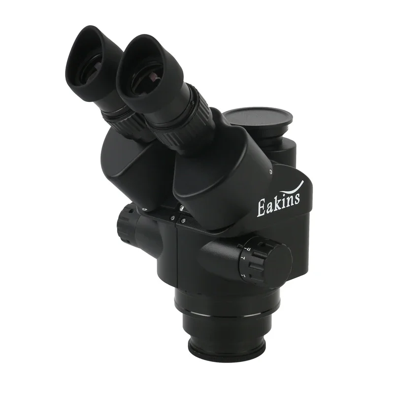 مجموعة مجهر ستيريو ثلاثي العدس - مراجعة Trinocular Stereo Microscope 7X-45X وسعره