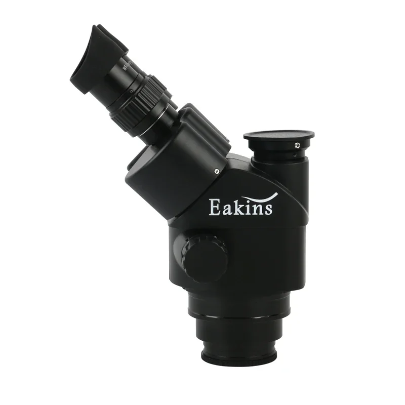 مجموعة مجهر ستيريو ثلاثي العدس - مراجعة Trinocular Stereo Microscope 7X-45X وسعره