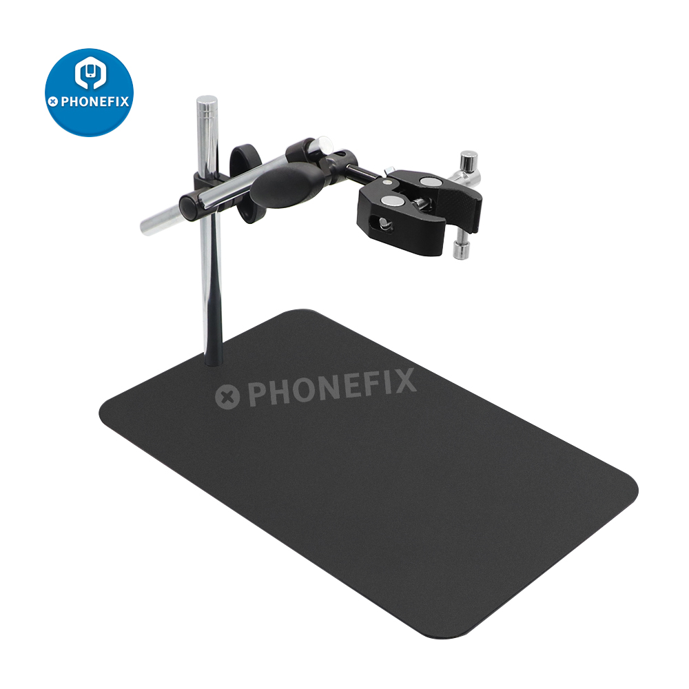 عالمي مزدوج بوم ستيريو مجهر تك - مراجعة Articulating Arm Boom Stand Microscope وسعره