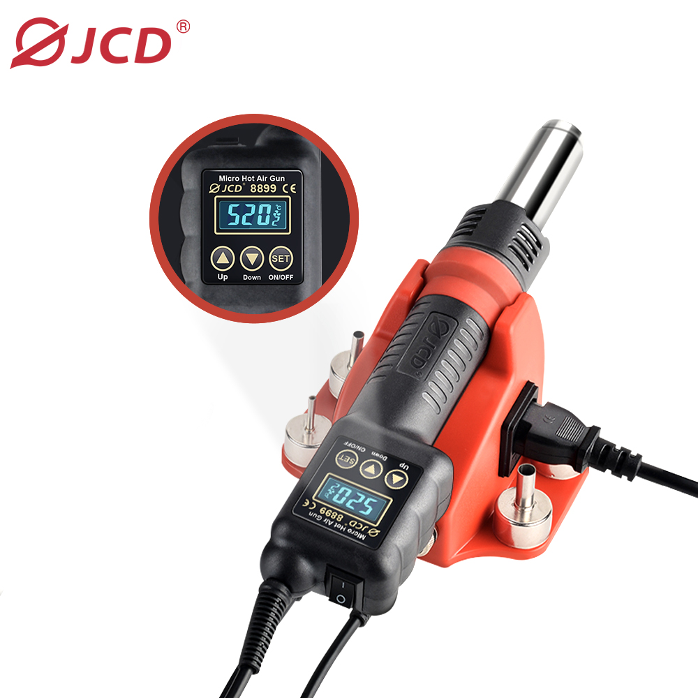 JCD 8899 2 في 1 محطة لحام 750  - مراجعة 2 In 1 Soldering Rework Station 750W وسعره