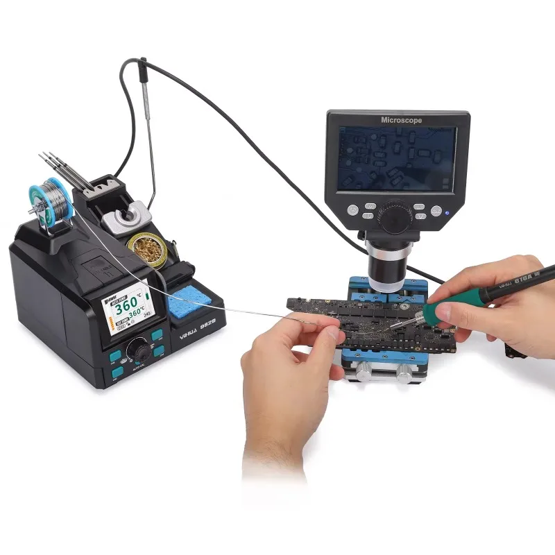 محطة لحام رقمية سريعة التسخين  - مراجعة C210 Precision Soldering Station وسعره
