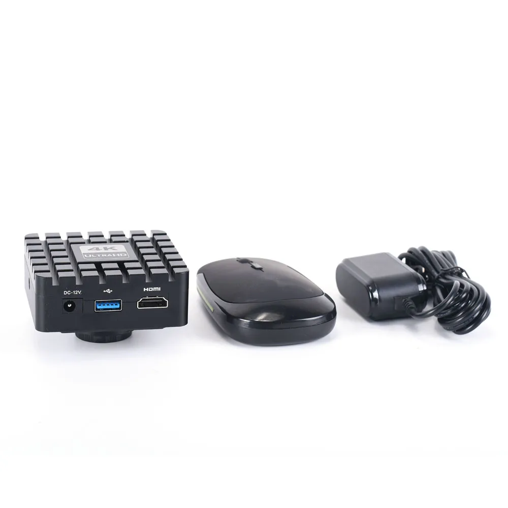 كاميرا ميكروسكوب فيديو صناعية  - مراجعة 4K Microscope Camera Sony Sensor وسعره