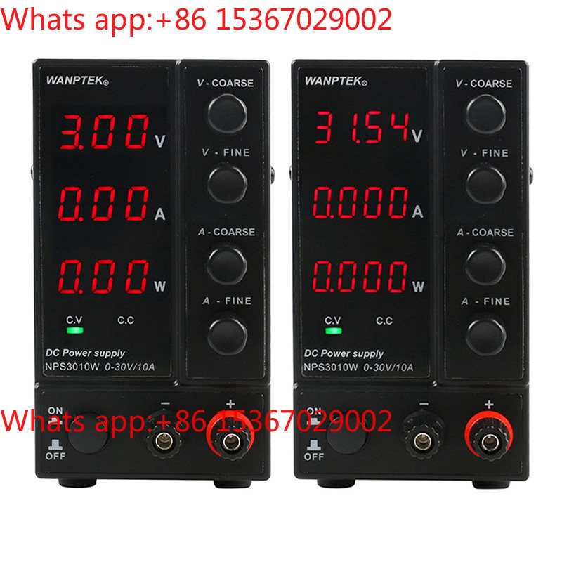 مصدر طاقة تيار مستمر NPS3010W  - مراجعة High Precision Dc Power Supply 30V 10A وسعره