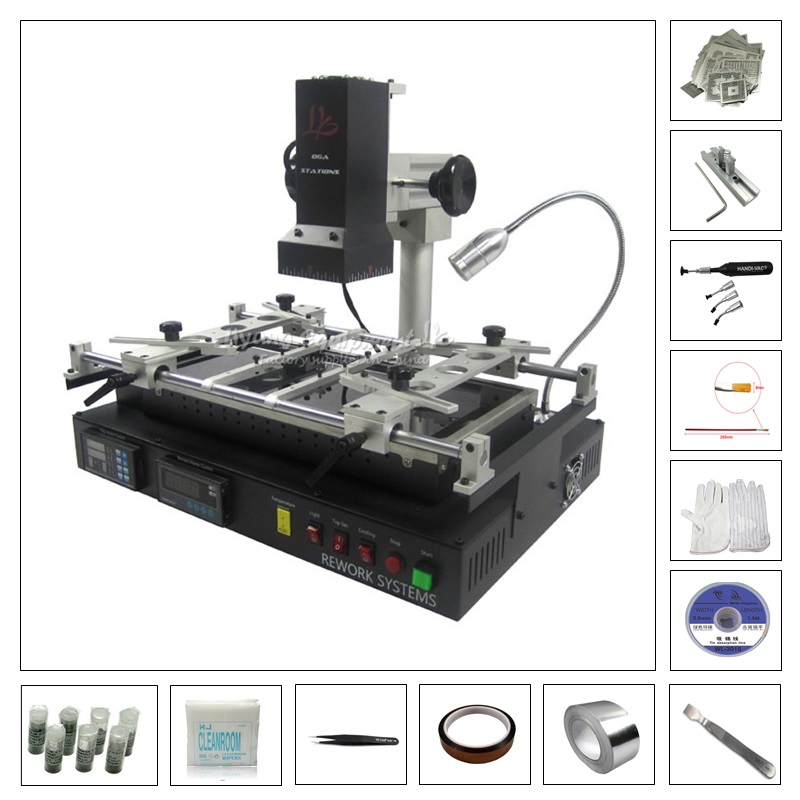 محطة إعادة عمل BGA بالأشعة تحت - مراجعة Infrared Bga Rework Station وسعره