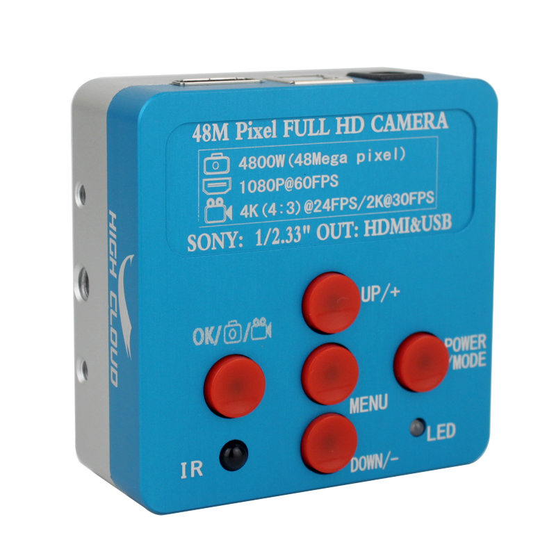 كاميرا فيديو بدقة 48 ميجابكسل  - مراجعة Simul-Focal Industrial Microscope 4K Hdmi وسعره