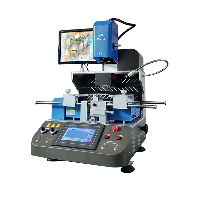 محطة إعادة عمل BGA شبه أوتومات - مراجعة Infrared Bga Rework Station وسعره