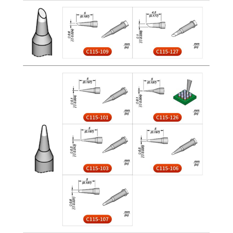 الأصلي JBC C115 خراطيش سبيكة ل - مراجعة C115 Nano Soldering Iron Station وسعره