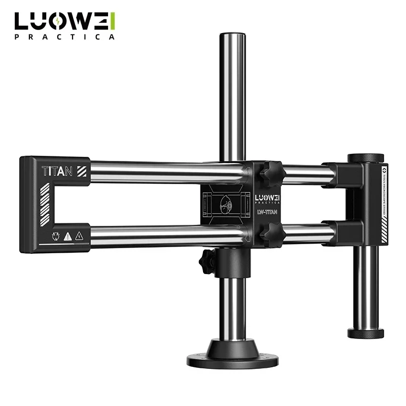 LUOWEI LW-GK02 حامل مجهر ثنائي - مراجعة Articulating Arm Boom Stand Microscope وسعره