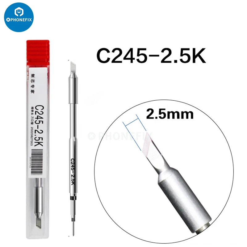 C210 C245 C115 الدقة نانو لحام - مراجعة C115 Nano Soldering Iron Station وسعره