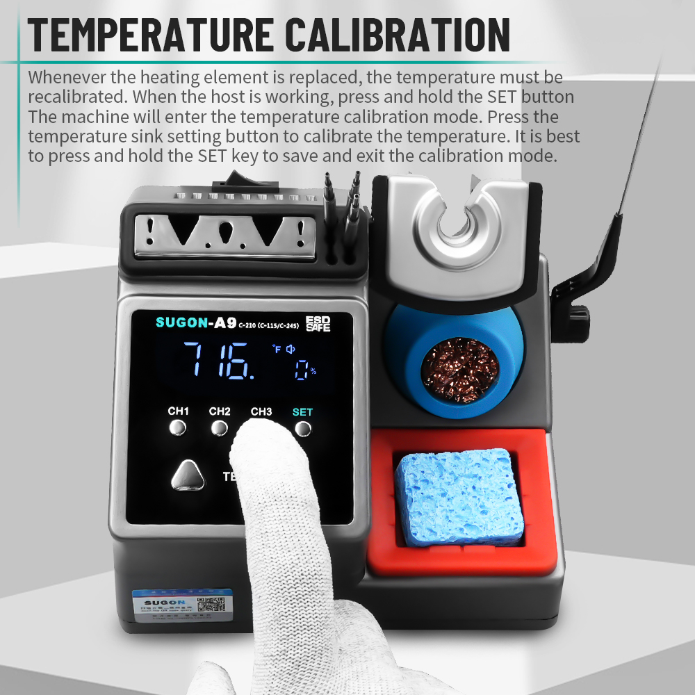 محطة لحام SUGON A9 متوافقة مع  - مراجعة Infrared Bga Rework Station وسعره