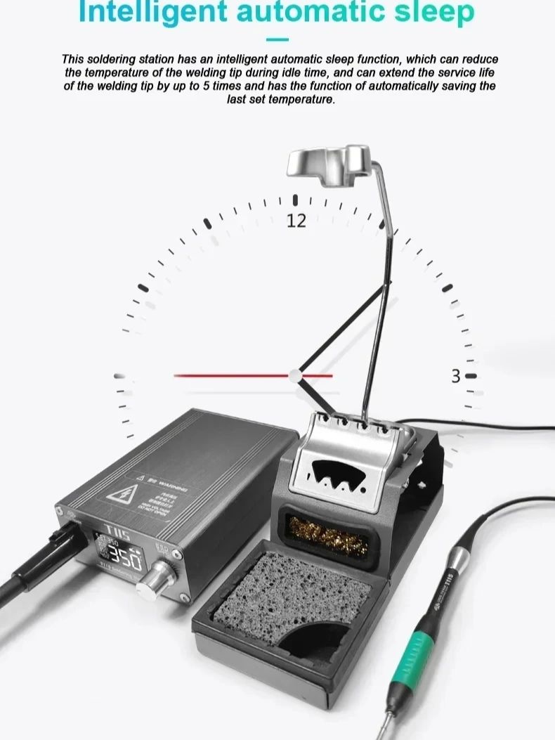 محطة لحام كهربائية OSS T115 مي - مراجعة C115 Nano Soldering Iron Station وسعره