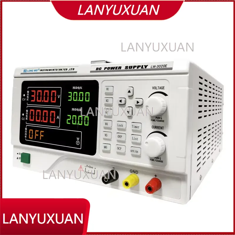 مزود طاقة تيار مستمر قابل للبر - مراجعة High Precision Dc Power Supply 30V 10A وسعره