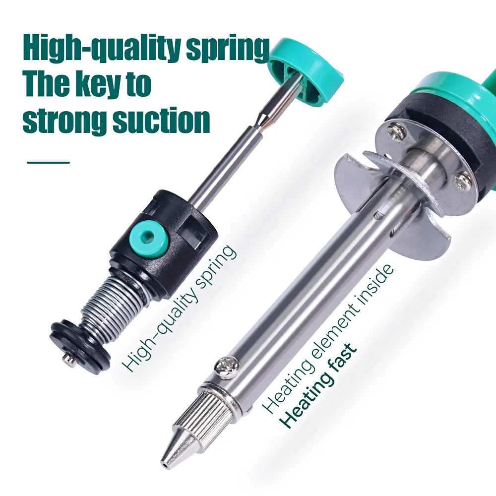 مضخة كهربائية لإزالة اللحام YI - مراجعة Desoldering Pump Electric Vacuum Station وسعره