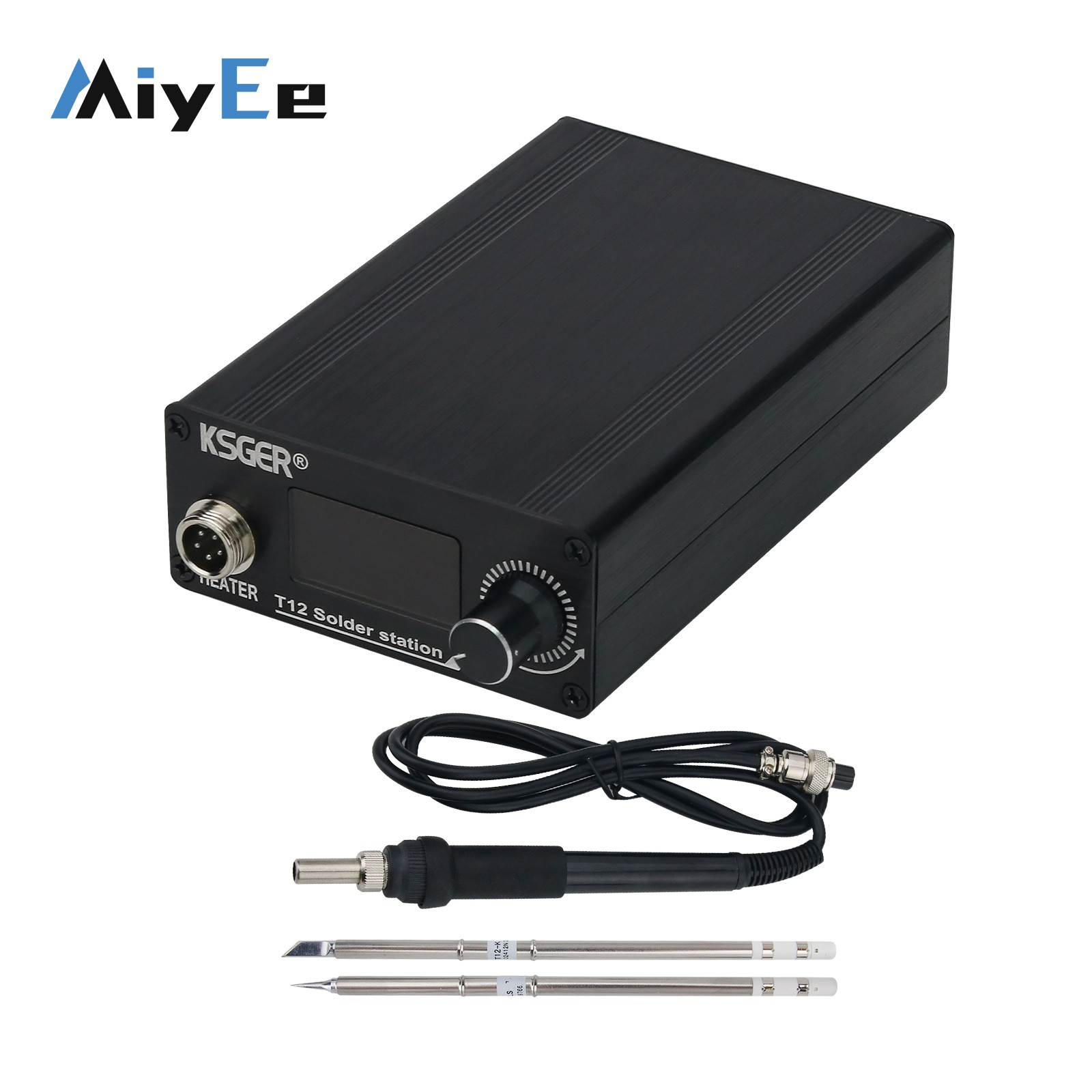 محطة لحام KSGER STM32 V3.1S T1 - مراجعة T12 Soldering Station Oled وسعره