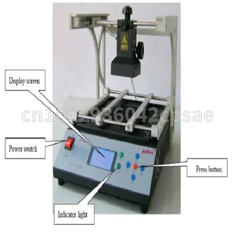 PUHUI T-890 محطة إعادة العمل ب - مراجعة Infrared Bga Rework Station وسعره