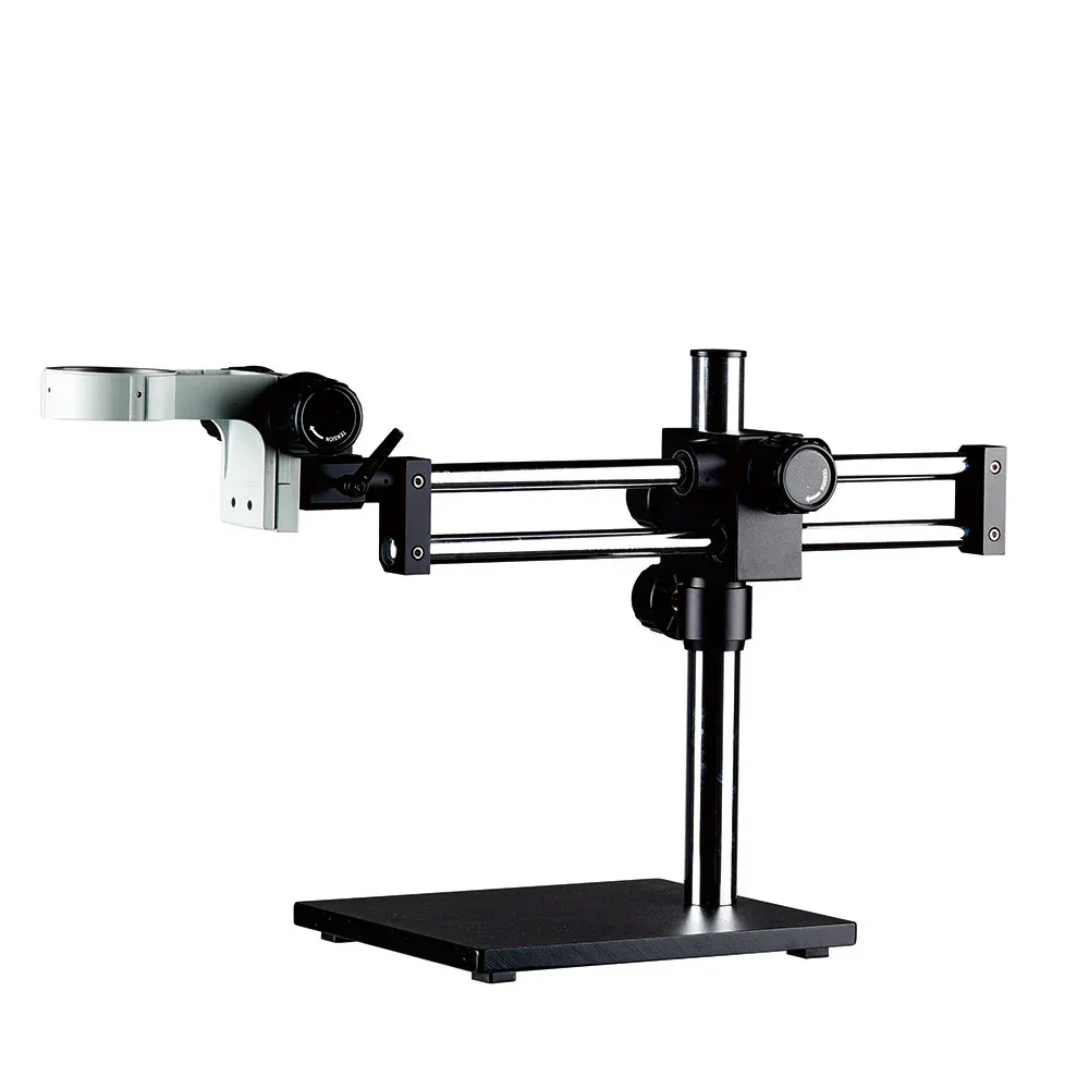 2026/مجهر ستريو ثلاثي العدسات  - مراجعة Trinocular Stereo Microscope 7X-45X وسعره