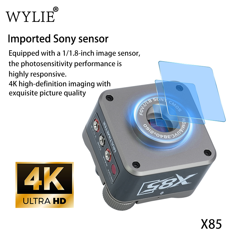كاميرا مجهر WYLIE X85 بدقة 4K  - مراجعة Thermal Imaging Camera Pcb Repair وسعره
