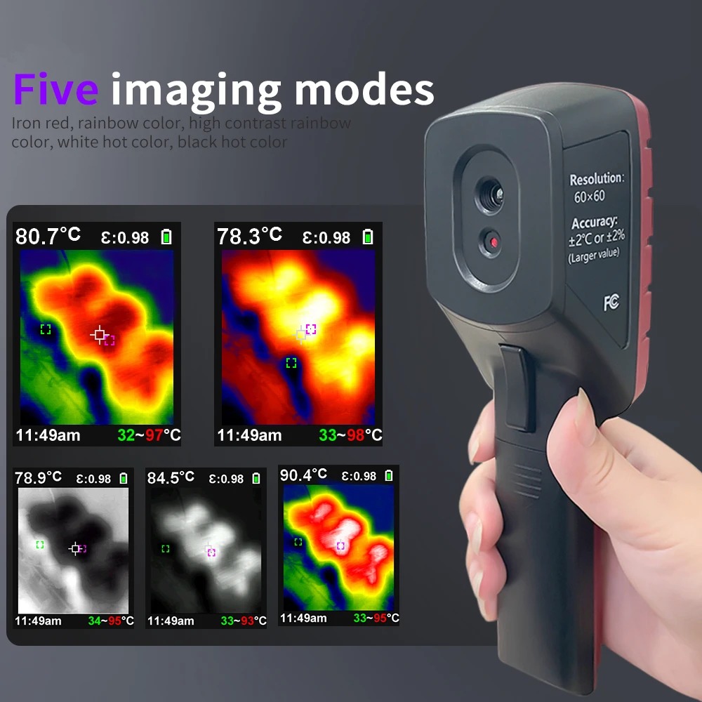 كاميرا حرارية صناعية احترافية  - مراجعة Thermal Imaging Camera Pcb Repair وسعره