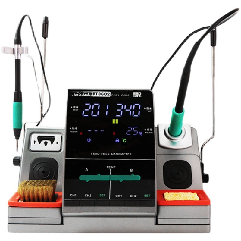 طاولة لحام نانو سبيد T3602 مع  - مراجعة C115 Nano Soldering Iron Station وسعره