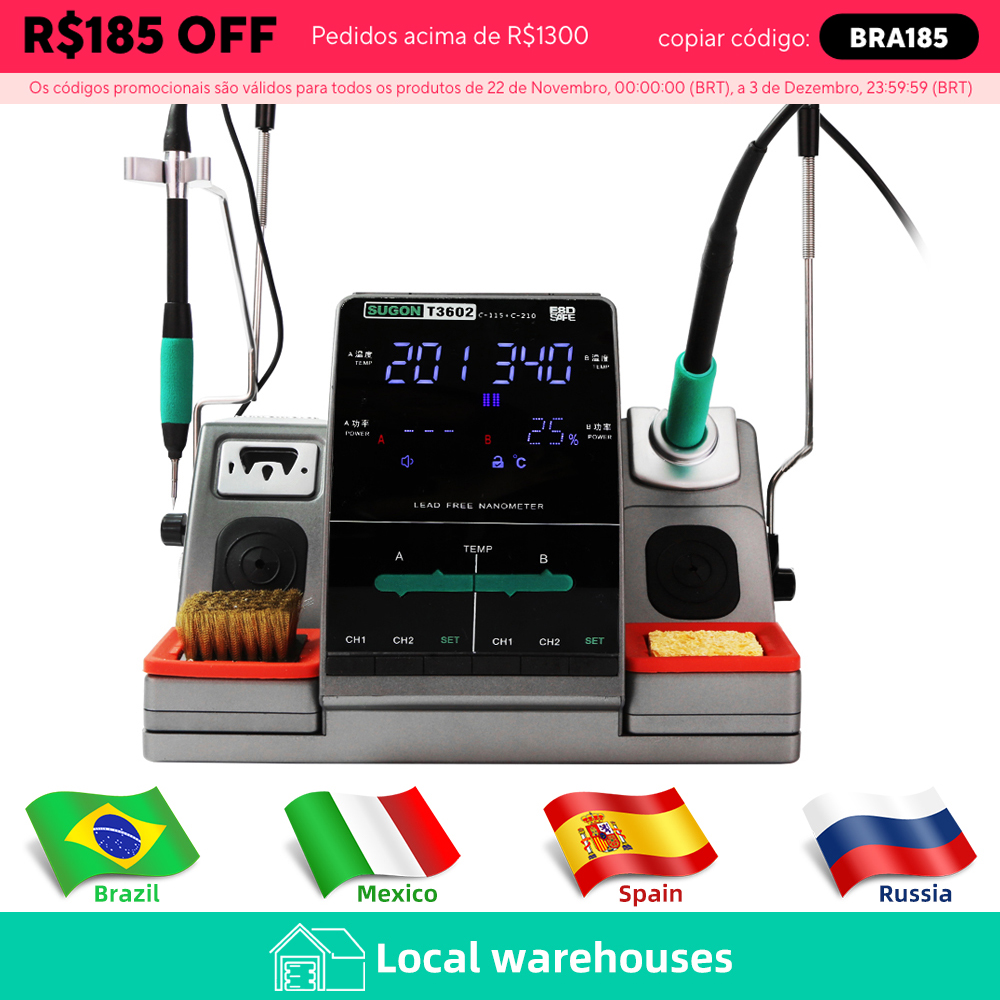 محطة لحام 2 في 1 مع شاشة LCD ر - مراجعة Infrared Bga Rework Station وسعره
