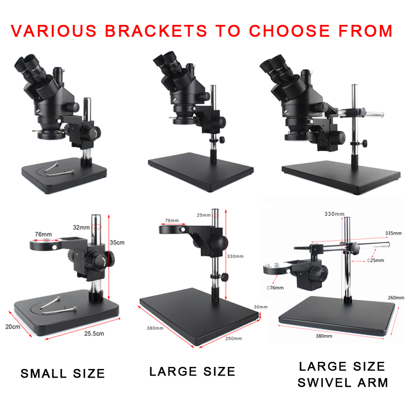 Simul-Focal 7X-45X التكبير الم - مراجعة Trinocular Stereo Microscope 7X-45X وسعره