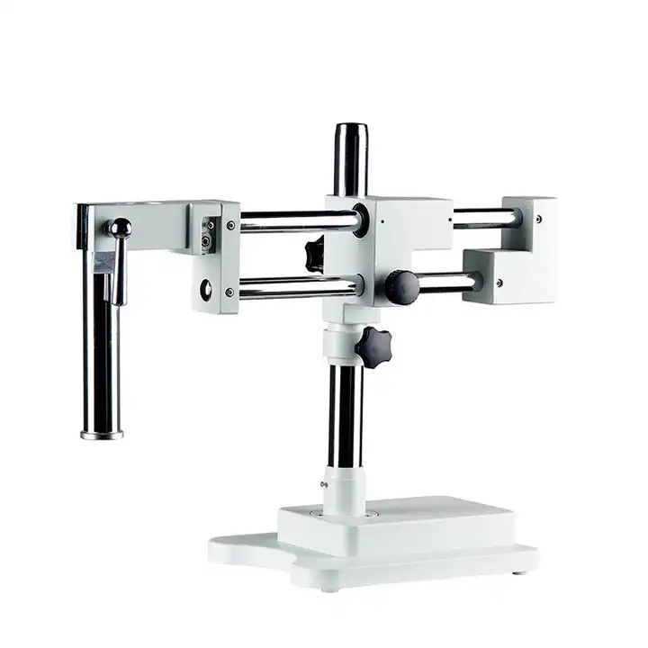 مجهر ستيريو بتكبير 7X-45X مع م - مراجعة Trinocular Stereo Microscope 7X-45X وسعره