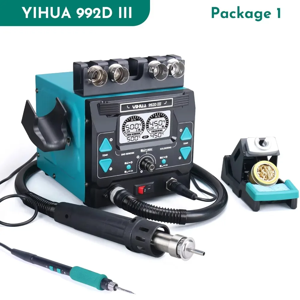 مجموعة أدوات لحام YIHUA992D-II - مراجعة C210 Precision Soldering Station وسعره
