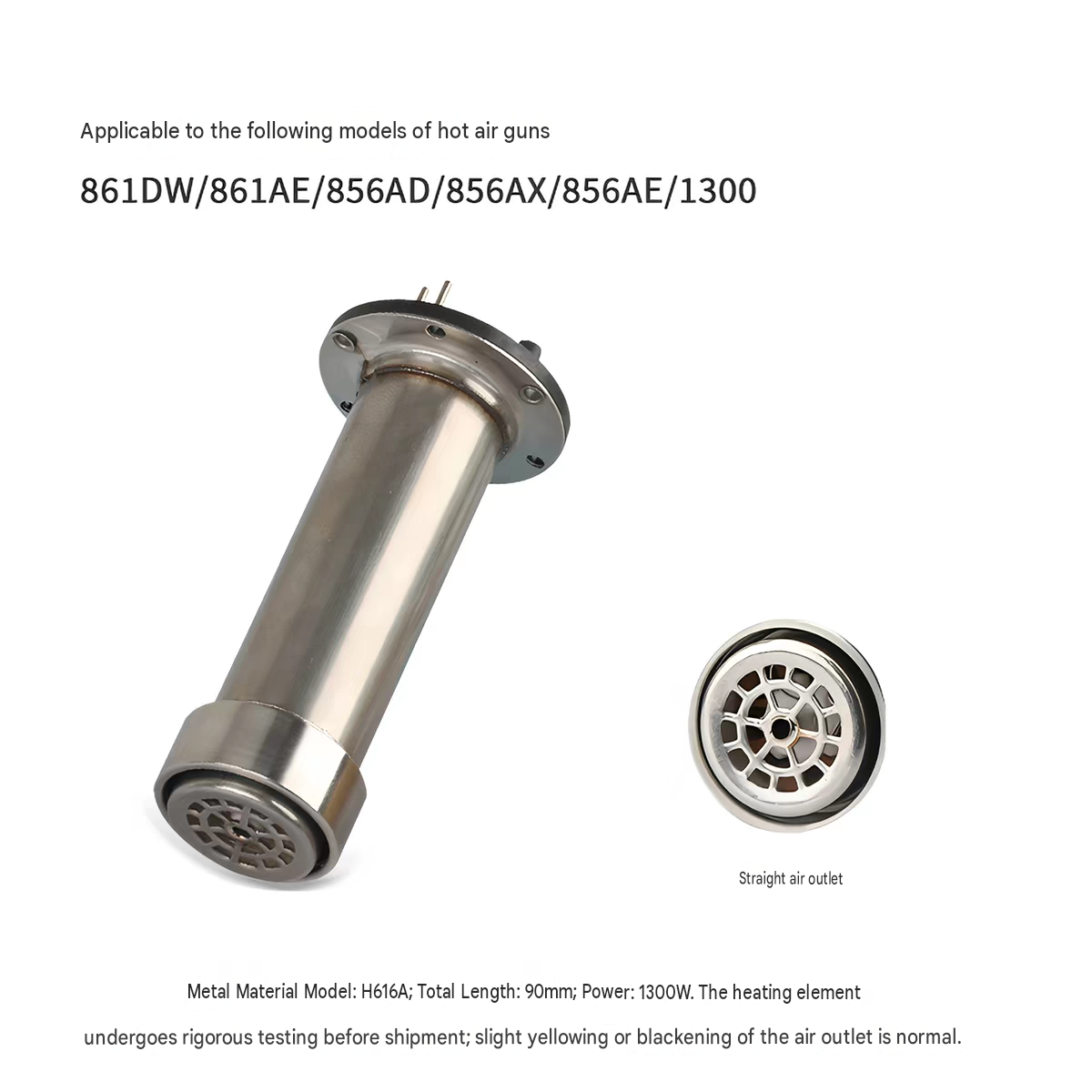 عنصر تسخين H616A بقوة 1000 واط - مراجعة Hot Air Rework Station 861Dw وسعره