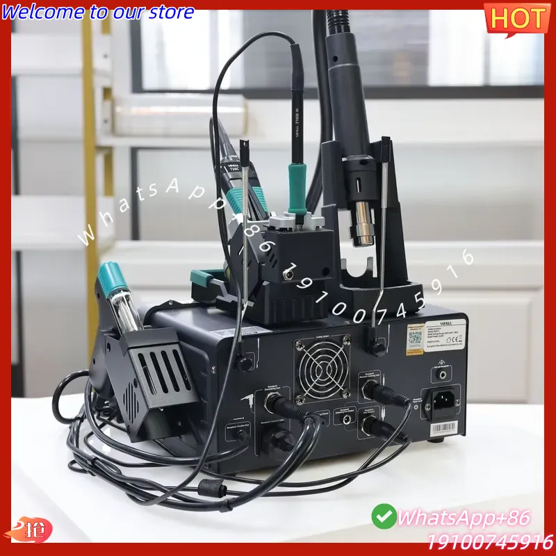 محطة لحام YIHUA-948D IV 5 في 1 - مراجعة Desoldering Pump Electric Vacuum Station وسعره