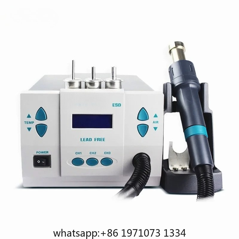 محطة لحام بالهواء الساخن 220 ف - مراجعة Hot Air Rework Station 861Dw وسعره