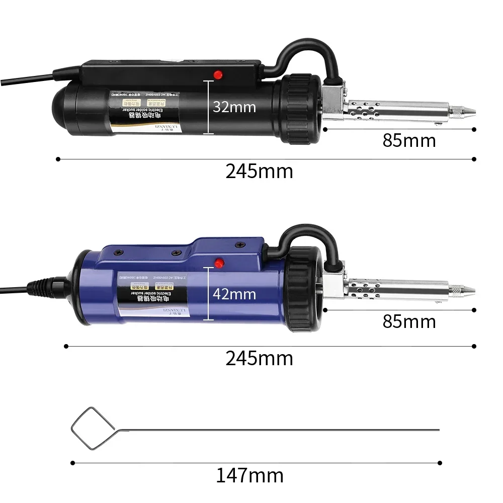 LUXIANZI جديد 3 في 1 أداة لحام - مراجعة Desoldering Pump Electric Vacuum Station وسعره