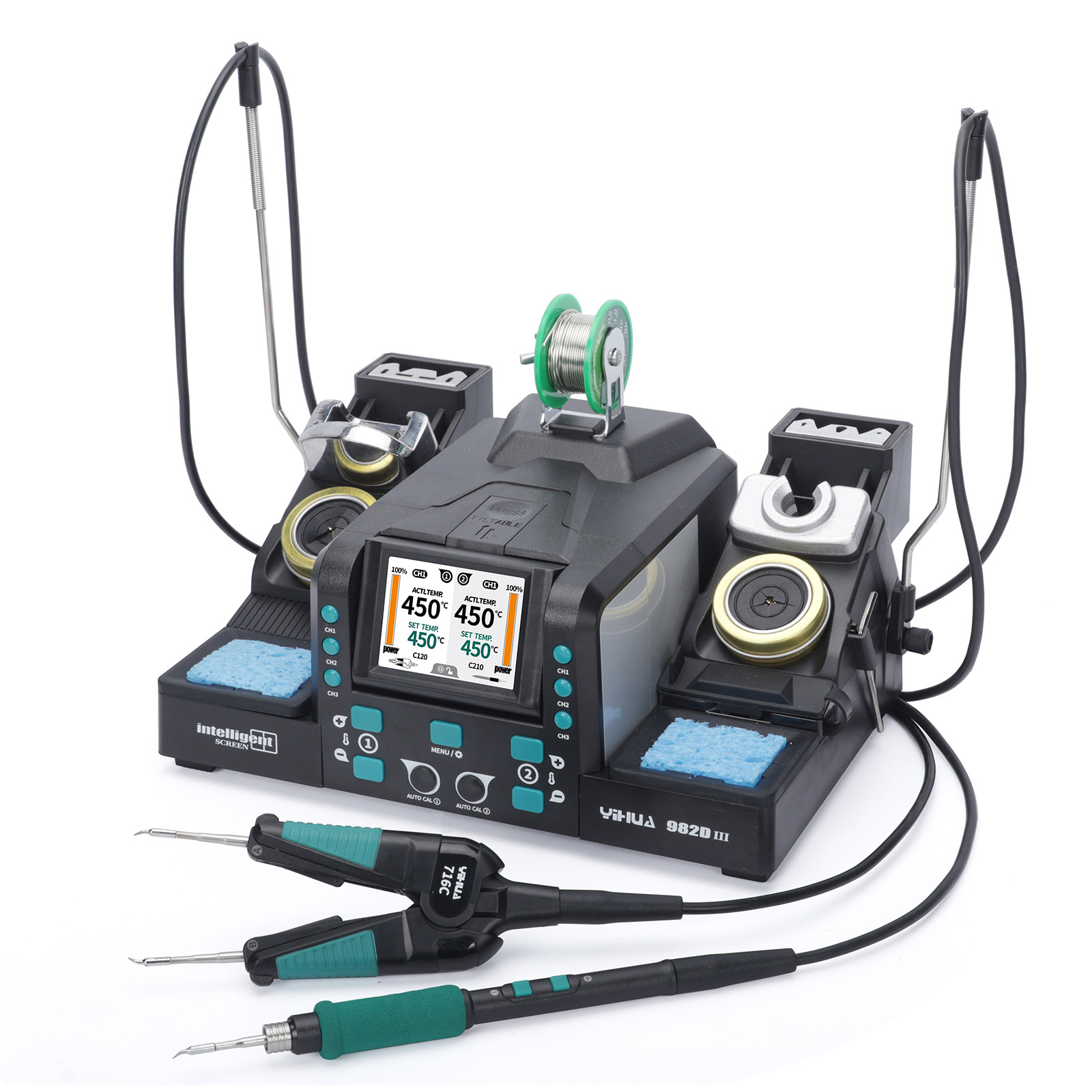 محطة لحام دقيقة YIHUA 982D-III - مراجعة C210 Precision Soldering Station وسعره