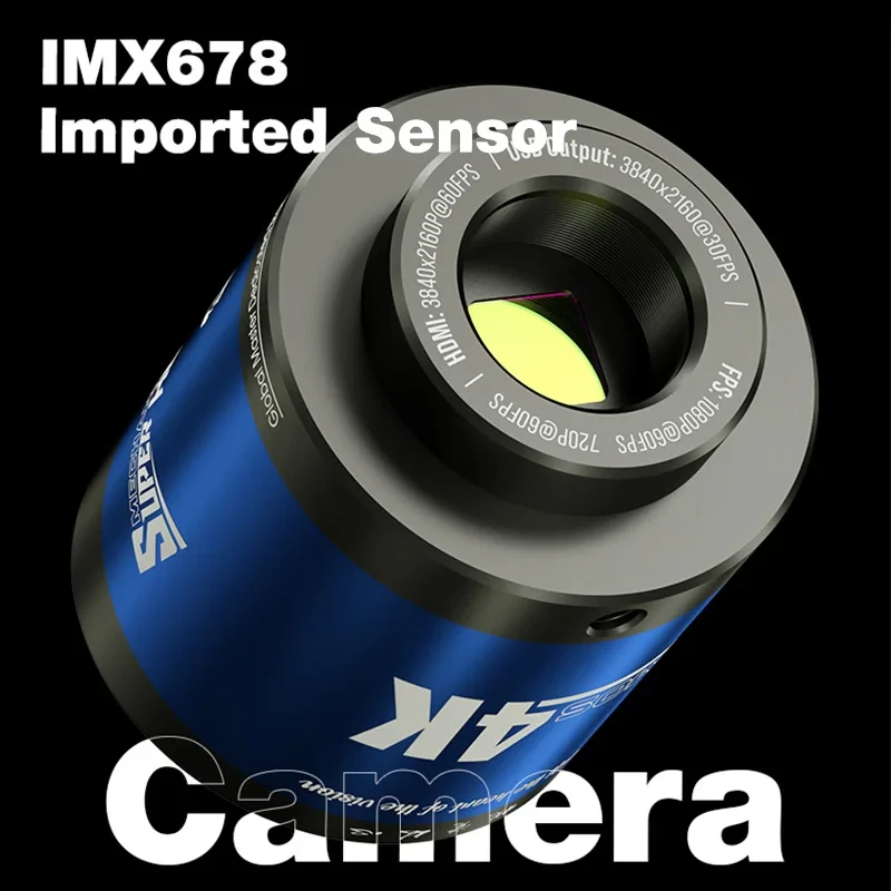 كاميرا مجهر صناعي ميكانيكي IMX - مراجعة 4K Microscope Camera Sony Sensor وسعره